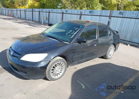 2005 Honda Civic Ex from USA, damaged, VIN 2HGES25785H576294